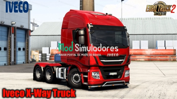 Mod Iveco X-Way Truck v1.2 (1.44.X) ETS2