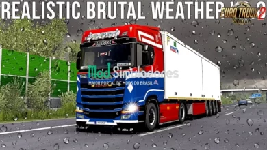 Realistic Brutal Weather v7.8 1.44.X - ETS2