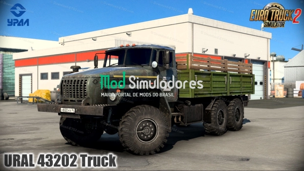 Mod URAL 43202 Caminhão v1.1 (1.43.X) ETS2