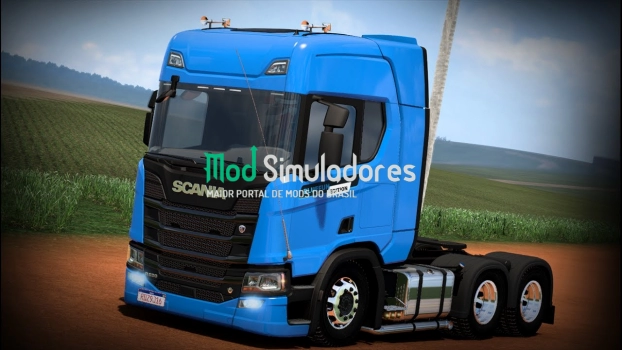 Mod Caminhão Scania NTG TOP BR (1.44.X) ETS2
