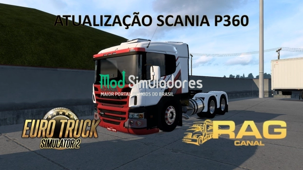 Mod Caminhão Scania P360 (1.44.X) ETS2