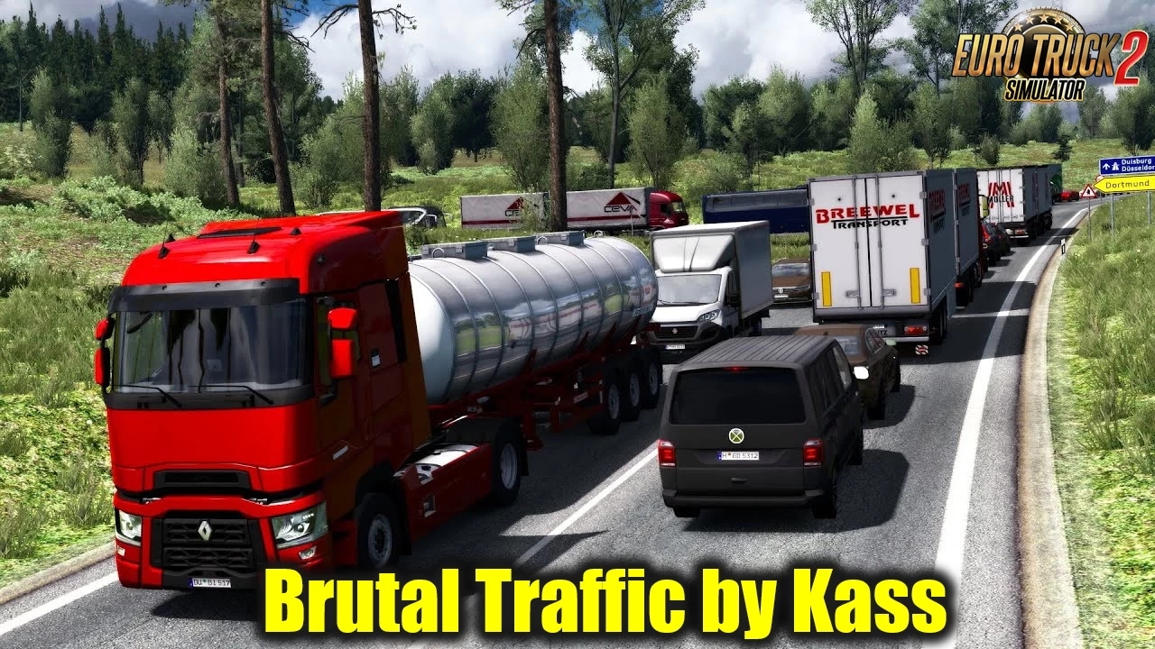 Mod Brutal Traffic v2.7 (1.44.X) ETS2