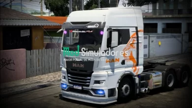 Caminhão MAN TGX 2020 Edit BR (1.45.X) ETS2