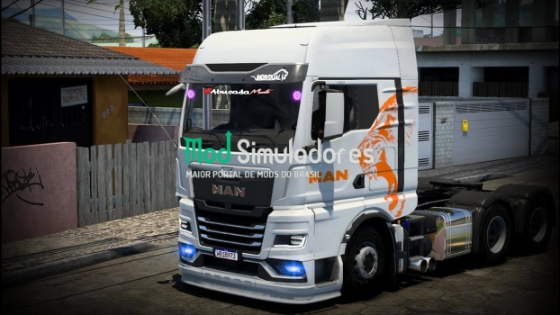 Mod Caminhão MAN TGX 2020 Edit BR (1.45.X) ETS2