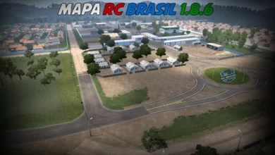 Atualização Mapa RC Brasil 1.8.6 (1.45.X) ETS2