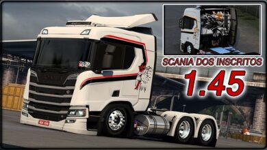 Caminhão New Scania Qualificada Mods Ets2 1.45
