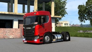Caminhão New Scania Mods Ets2 1.45