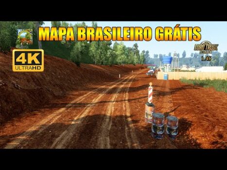Mapa BR Brasil 3.1 Mods Ets2 1.45