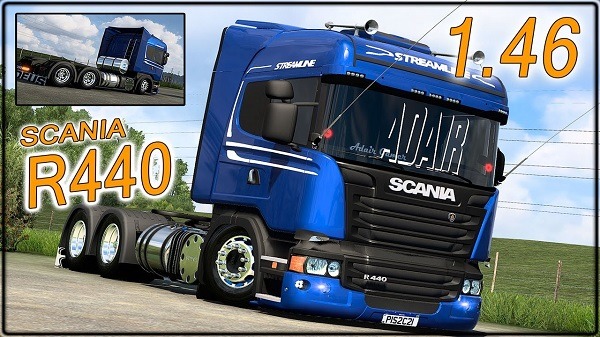 Caminhão Scania R440 Qualificada Mods Ets2 1.46