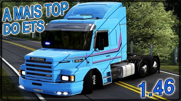 Caminhão Rebaixado e TOP - Euro Truck Simulador 2 