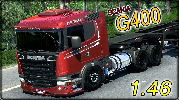 Caminhão Scania G400 Streamline Mods Ets2 1.46