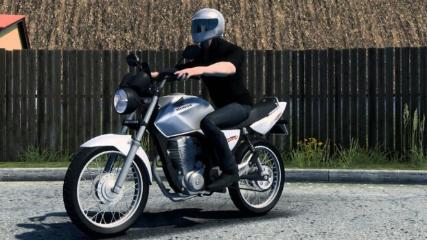 Moto Honda CG 150 Mods Ets2 1.46