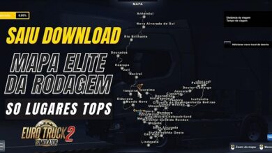 Mapa Elite da Rodagem Mods Ets2 1.46