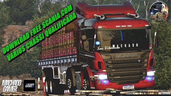 Caminhão Scania Com Varios Chassis Mods Ets2 1.46