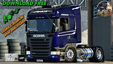 Caminhão Scania Streamline R440 Qualificada Mods Ets2 1.46