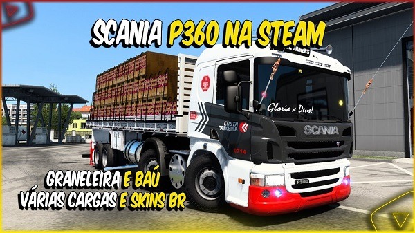 Caminhão Scania P360 Mods Ets2 1.46