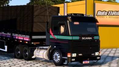 Caminhão Scania 142 Frontal Qualificada Mod Ets2 1.47