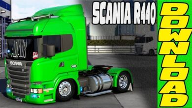 Caminhão Scania R440 V4 Qualificada Mod Ets2 1.47