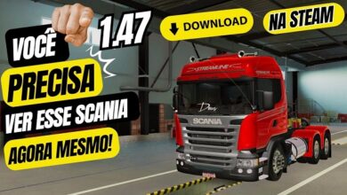 Caminhão Scania STREAMLINE Mod Ets2 1.47