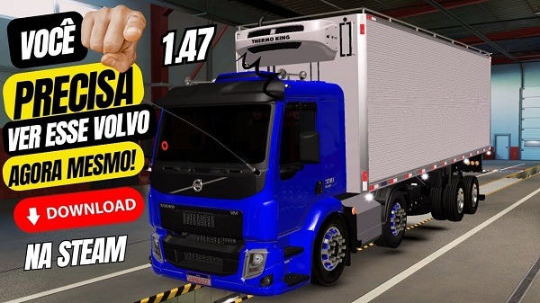 Caminhão Volvo VM Mod Ets2 1.47