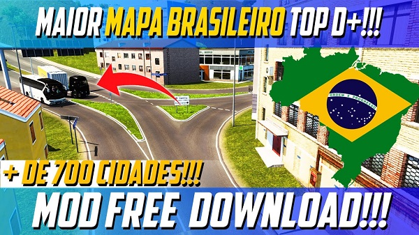 Maior Mapa Brasileiro Top Mod Ets2 1.47