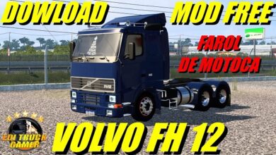 Caminhão Volvo FH12 Qualificado Mod Ets2 1.47