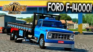 Caminhão Ford F-14000 Qualificado Mod Ets2 1.47