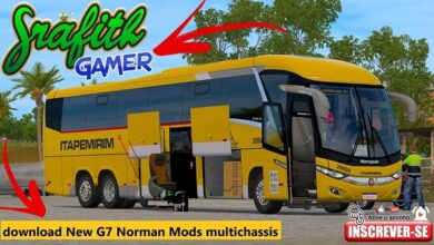 Ônibus Marcopolo New G7 1200 Multichassis Mod Ets2 1.47