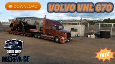 Caminhão Volvo VNL 670 Mod Ets2 1.47
