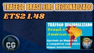 Trafego Brasileiro Regionalizado Mod Ets2 1.48