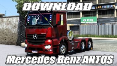 Mercedes Benz Antos Mod Ets2 1.48