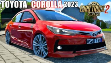 Carro TOYOTA COROLLA 2023 Mod Ets2 1.48
