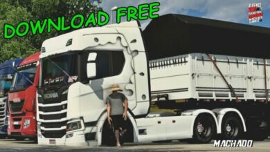 Conjunto New Scania BR + Granel Qualifcada Mod Ets2 1.48