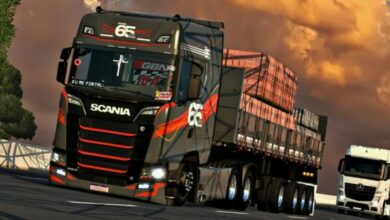 New Scania + Granel Qualificada Mod Ets2 1.49